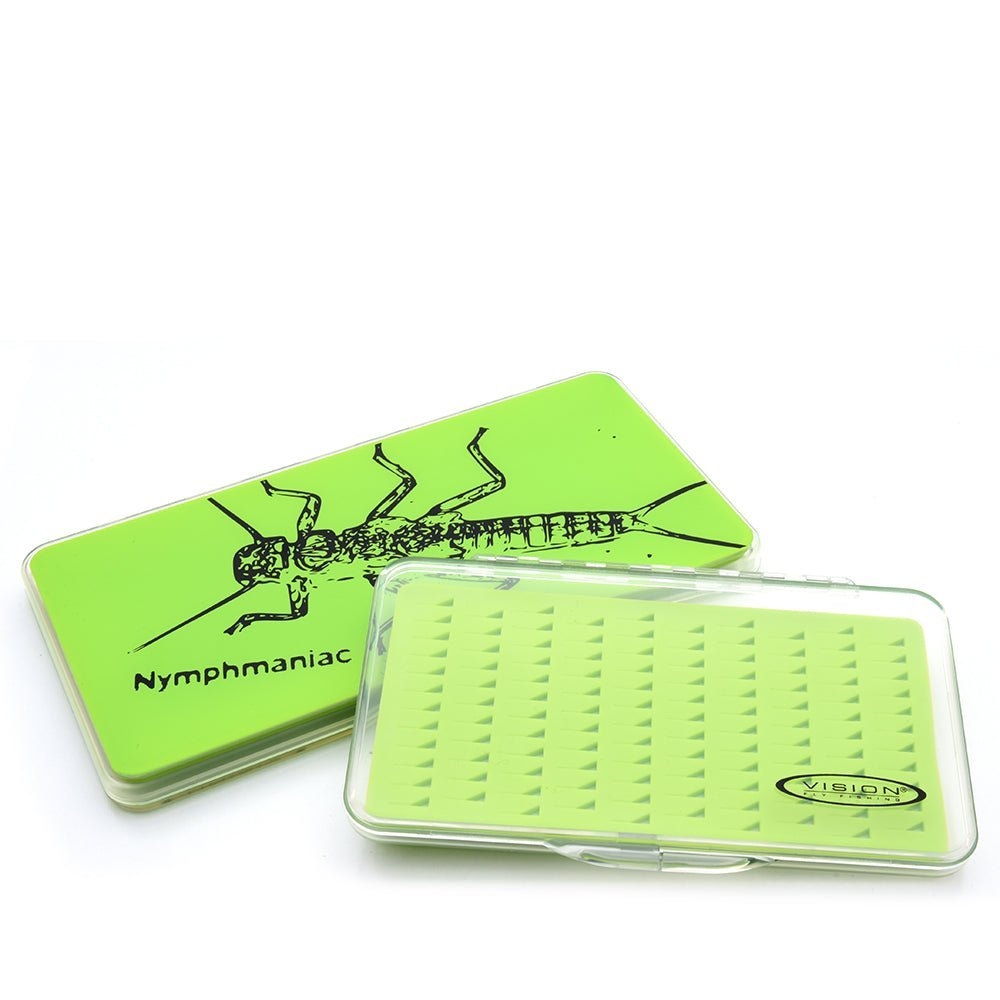Vision Slim Nymphmaniac Silicone Fly Box Large