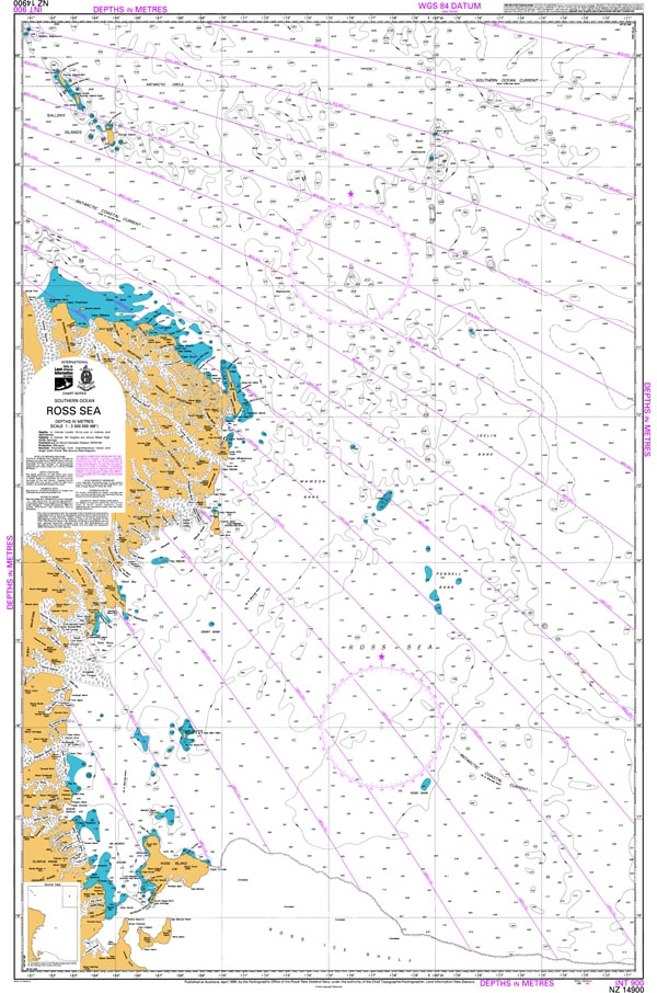 NZ 14900 Ross Sea Chart