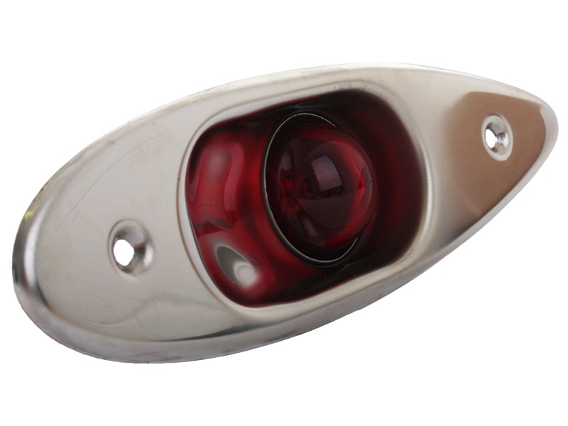 Stainless Navigation Side Lights Qty 2 12V