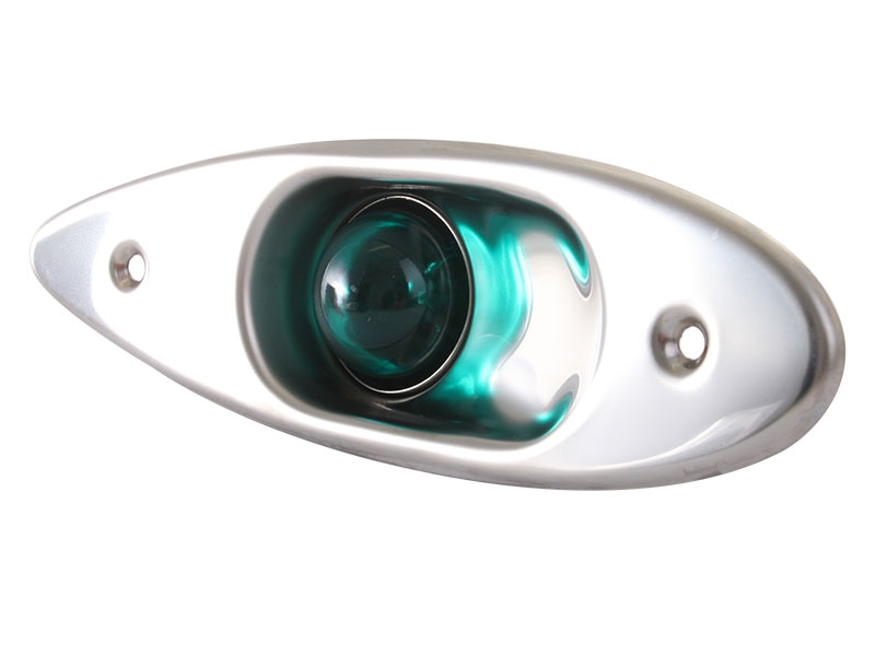 Stainless Navigation Side Lights Qty 2 12V