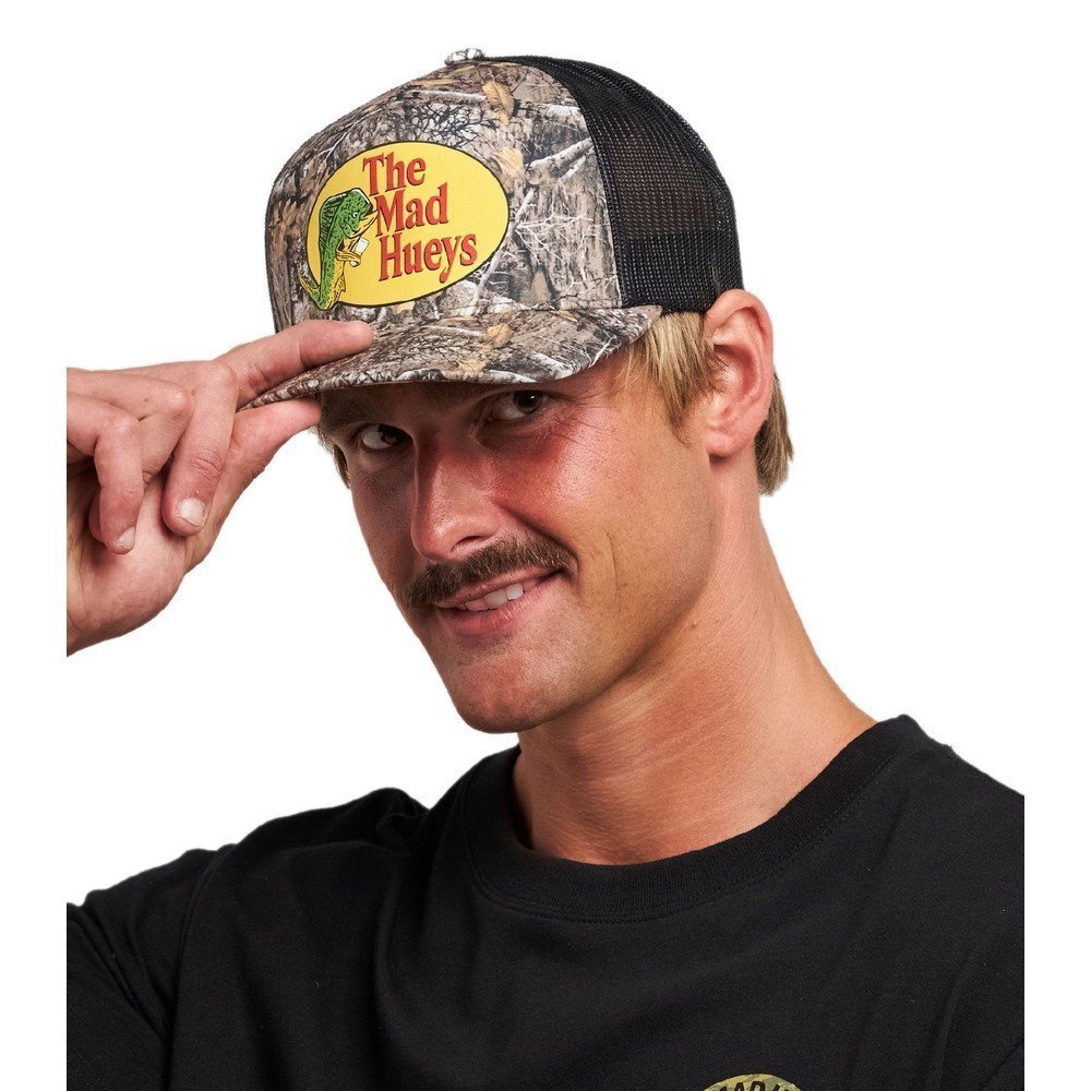 The Mad Hueys Pro Hueys Twill Trucker Cap Woodland