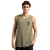 The Mad Hueys Offshore Pirate Singlet Olive S