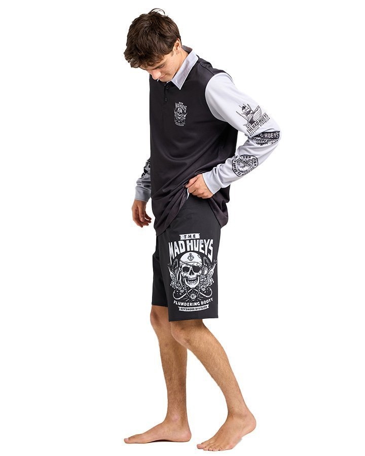 The Mad Hueys Offshore Pirate Mens Boardshorts