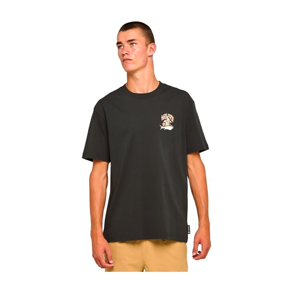 The Mad Hueys Size Matters Mens T-Shirt Vintage Black