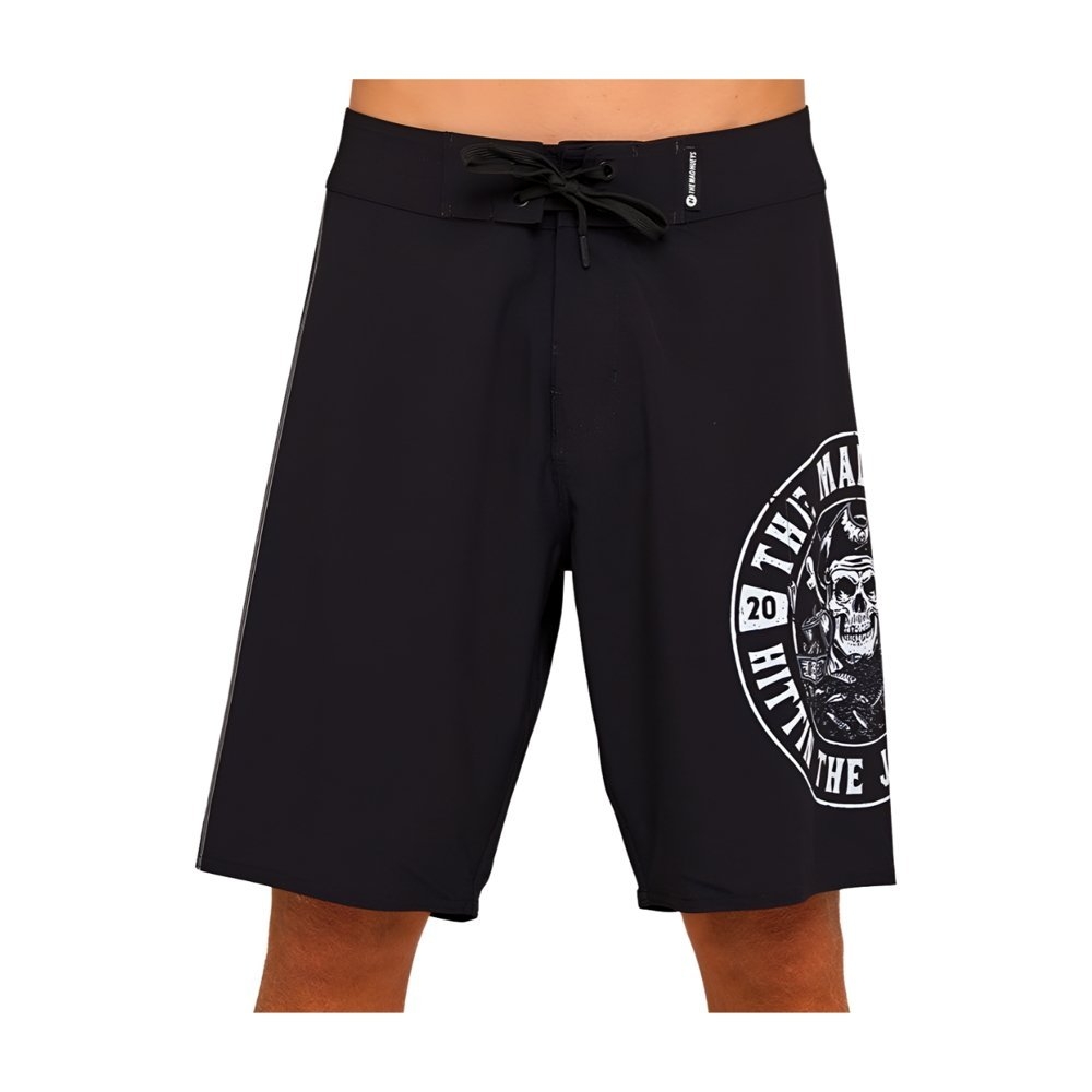 The Mad Hueys Hittin The Jackpot Mens Boardshorts Black