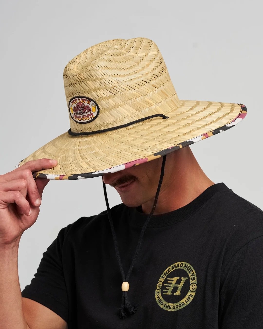 The Mad Hueys Pot Luck Straw Hat