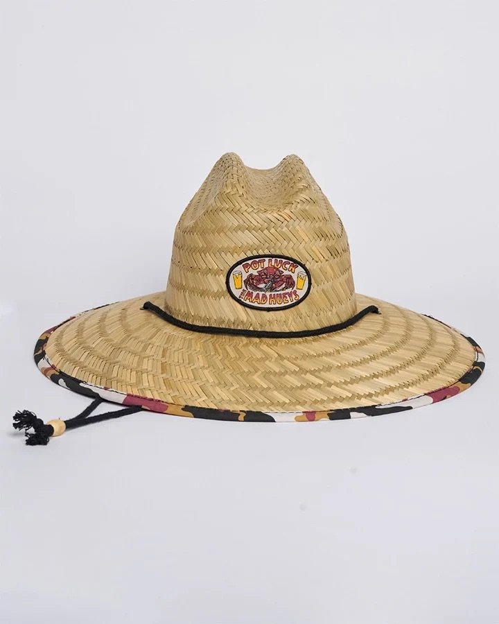 The Mad Hueys Pot Luck Straw Hat