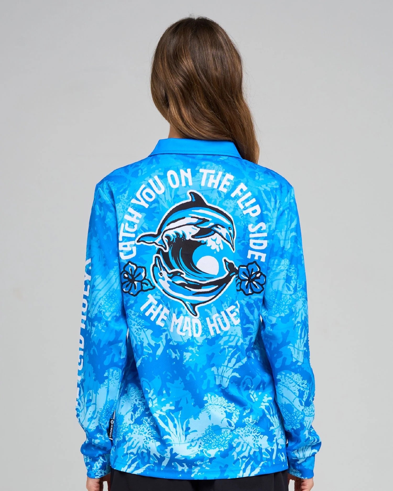 The Mad Hueys Flip Side Womens Fishing Jersey UPF50+ 
