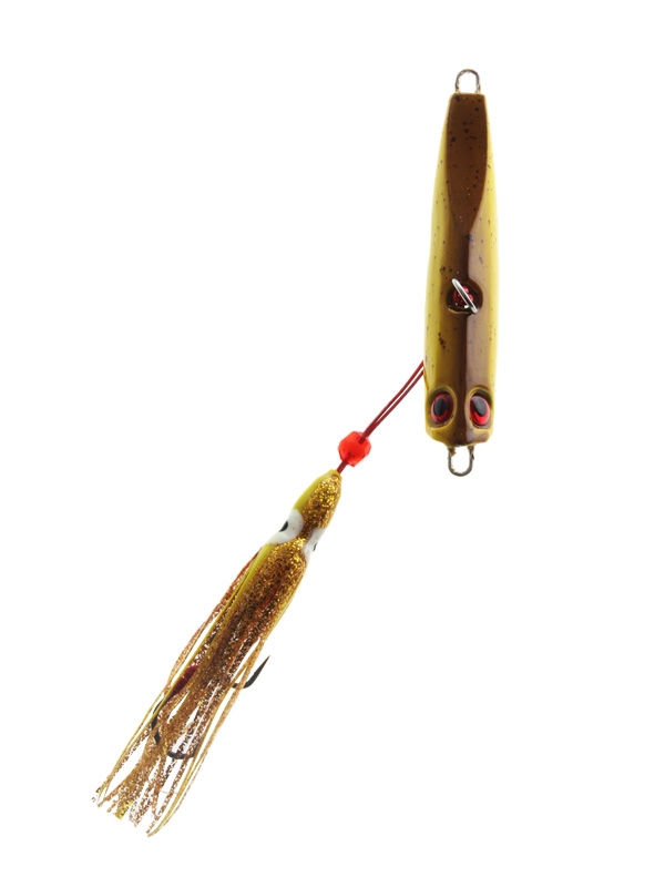 Ocean Angler Jitterbug Inchiku Lure 100g Bruised Banana