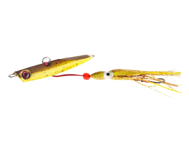 Ocean Angler Jitterbug Inchiku Lure Bruised Banana 80g