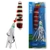 Ocean Angler Jitterbug Inchiku Lure Red Flash Glow 60g