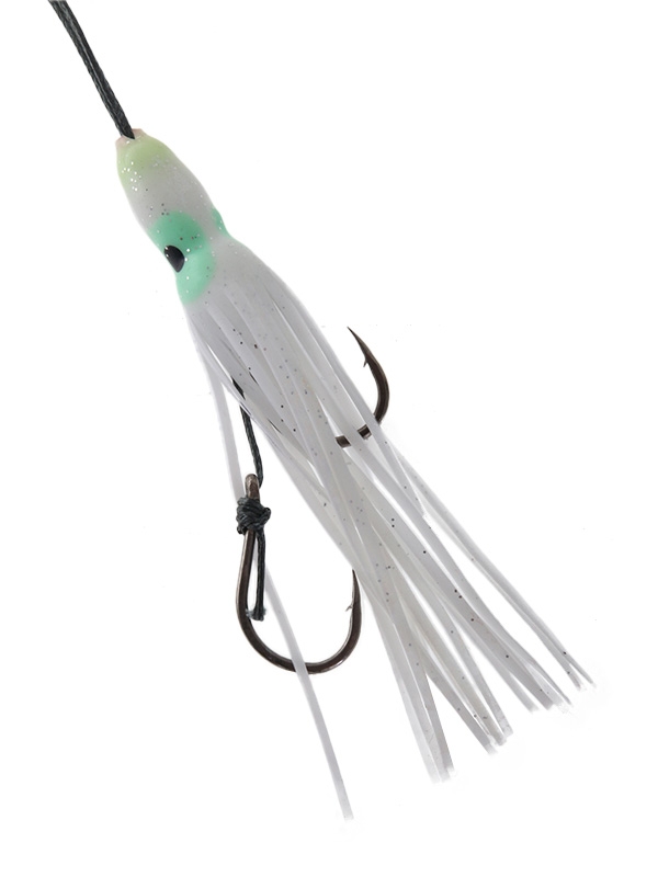 Ocean Angler Jitterbug Inchiku Lure Red Flash Glow