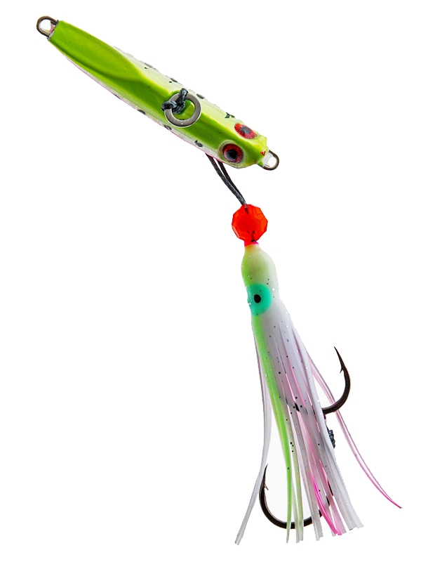 Ocean Angler Jitterbug Inchiku Lure 20g Lime Pickle