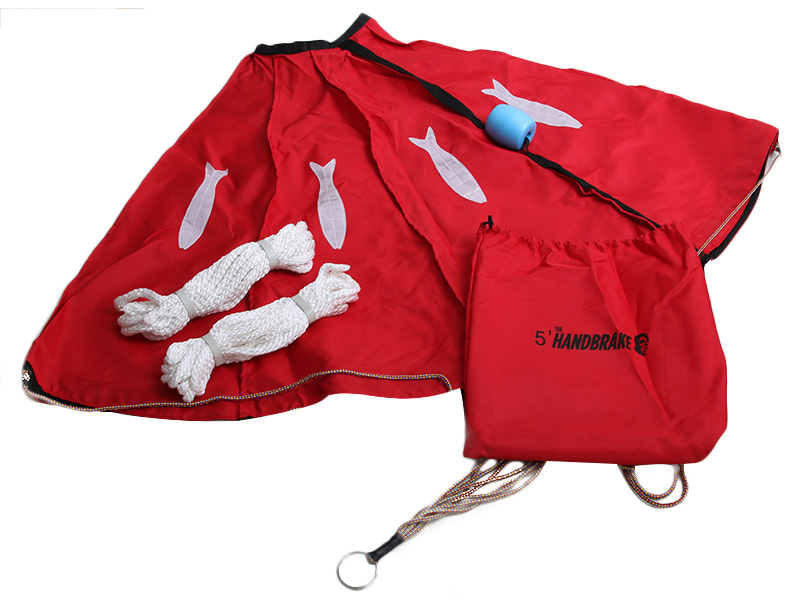 Ocean Angler Handbrake Drogue Sea Anchor with Anchor Damper S - 5ft for 3-4m Boats