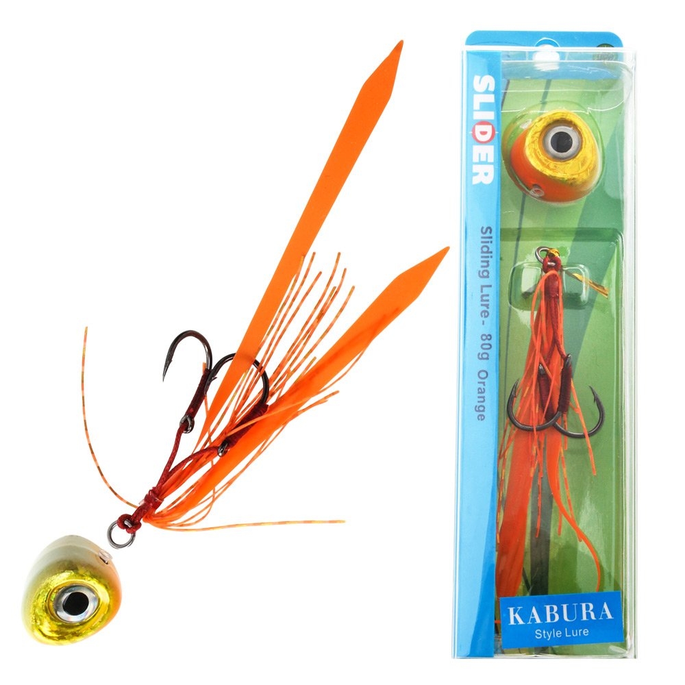 Ocean Angler Slider Rig 80g Orange/Gold