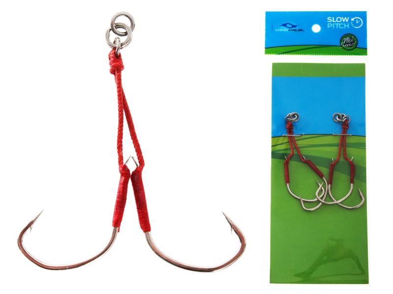 Ocean Angler Slow Pitch Rigs Twin Pack 60mm