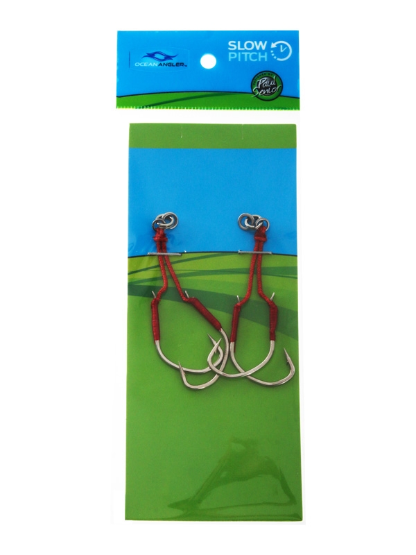 Ocean Angler Slow Pitch Rigs Twin Pack 60mm
