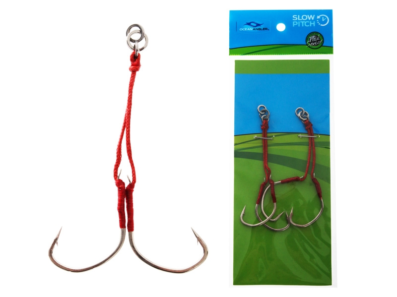 Ocean Angler Replacement Assist Rigs Twin Pack 70mm