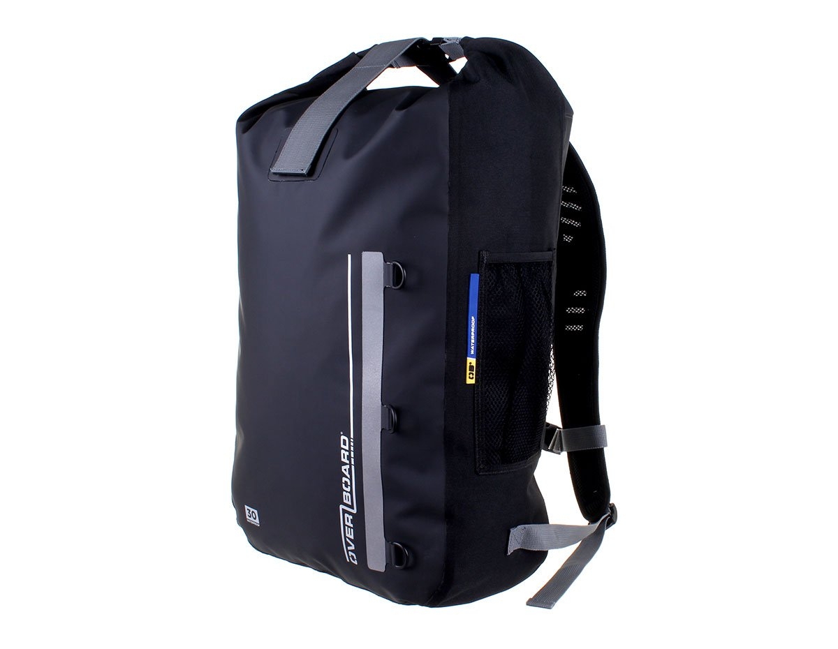 OverBoard Classic Waterproof Dry Bag Backpack 30L Black
