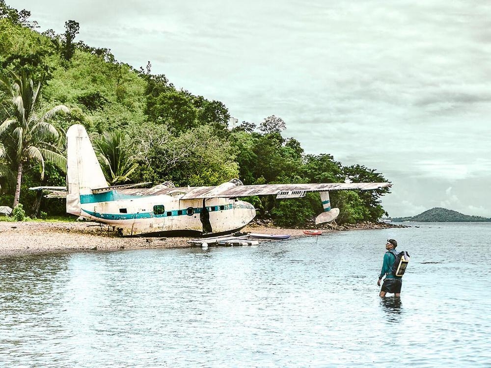 OverBoard Pro-Sports Waterproof Backpack 20L Blue