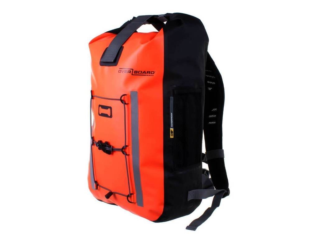 OverBoard Pro-Vis Waterproof Dry Bag Backpack 30L Hi-Vis Orange