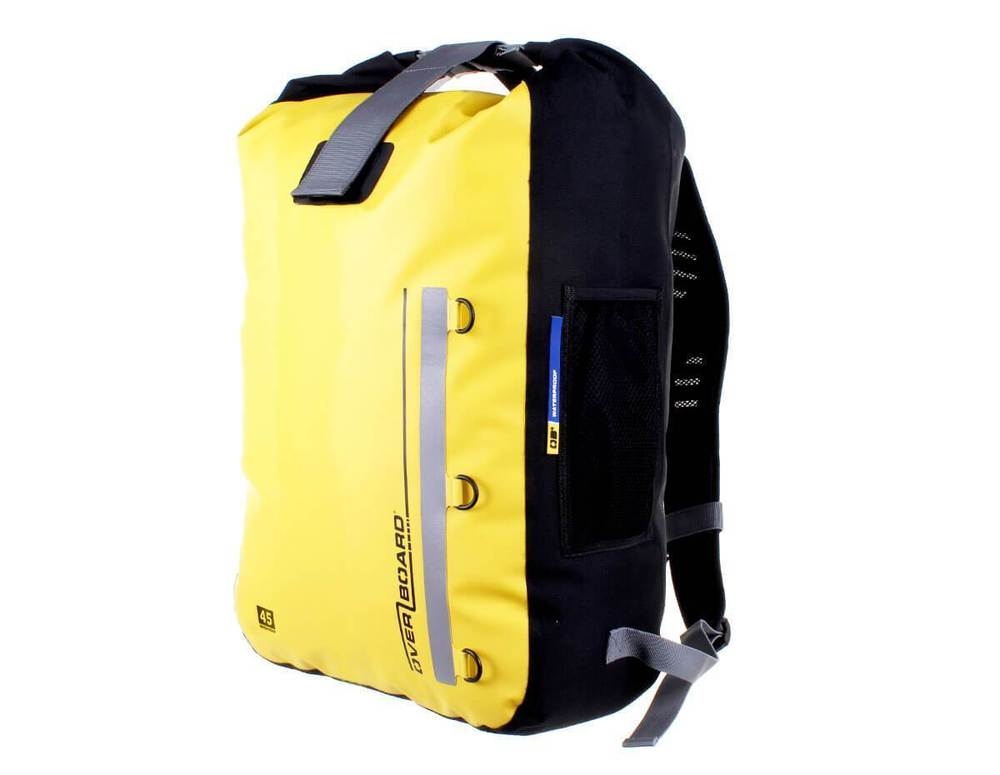 OverBoard Classic Waterproof Dry Bag Backpack 45L Yellow