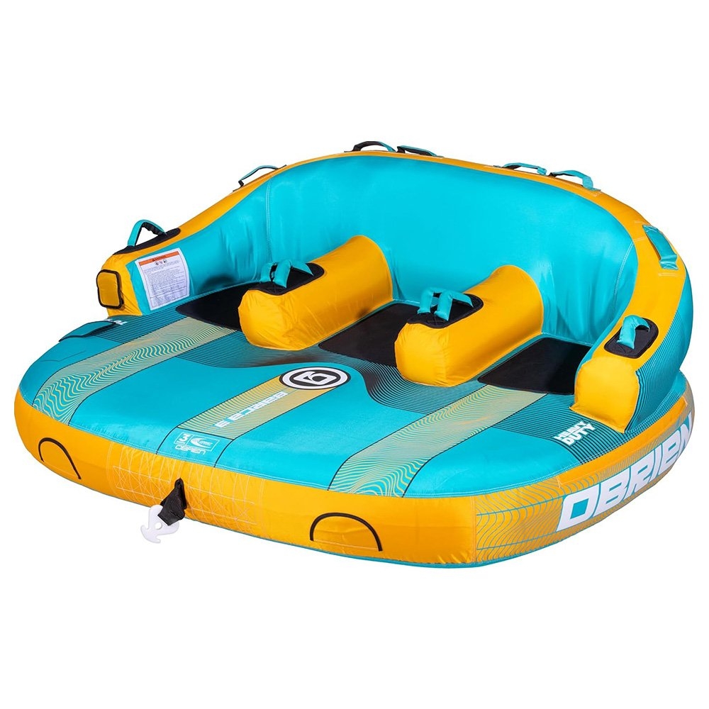 O'Brien Barca 3-Person Inflatable Towable Sea Biscuit Ski Tube