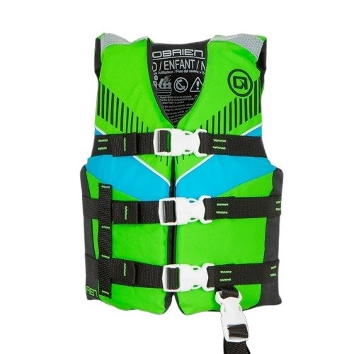O'Brien Nylon Child Life Jacket Green 14-24kg