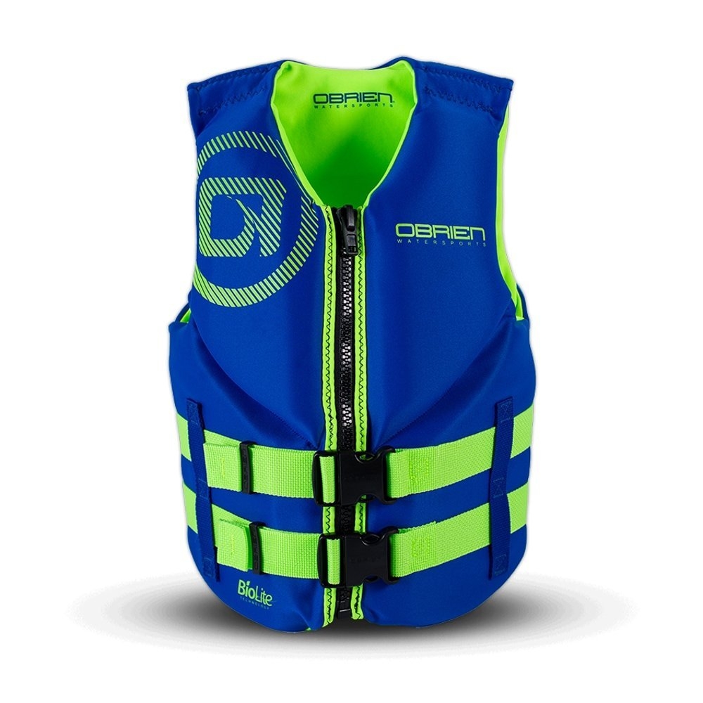 O'Brien Junior Neoprene Life Vest Blue/Green
