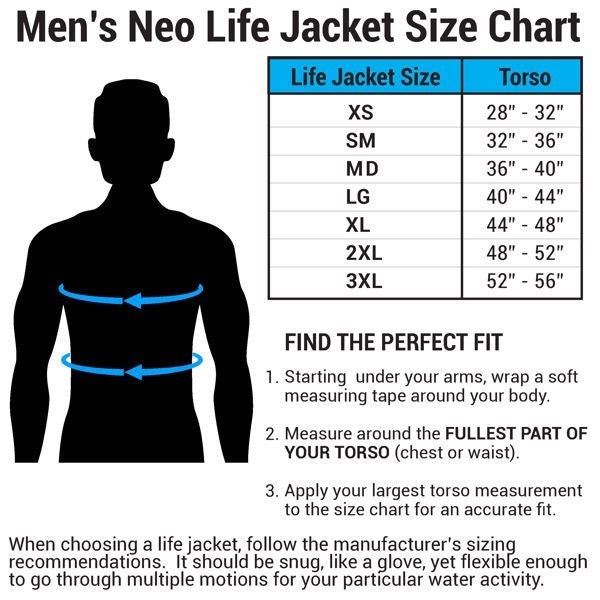 O'Brien Mens Traditional Neoprene Life Vest