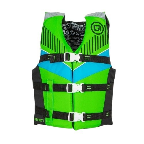 O'Brien Nylon Youth Life Jacket Green 23-40kg