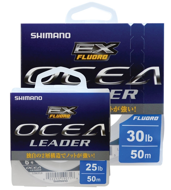 Shimano Ocea EX Fluorocarbon Leader 50m 50lb