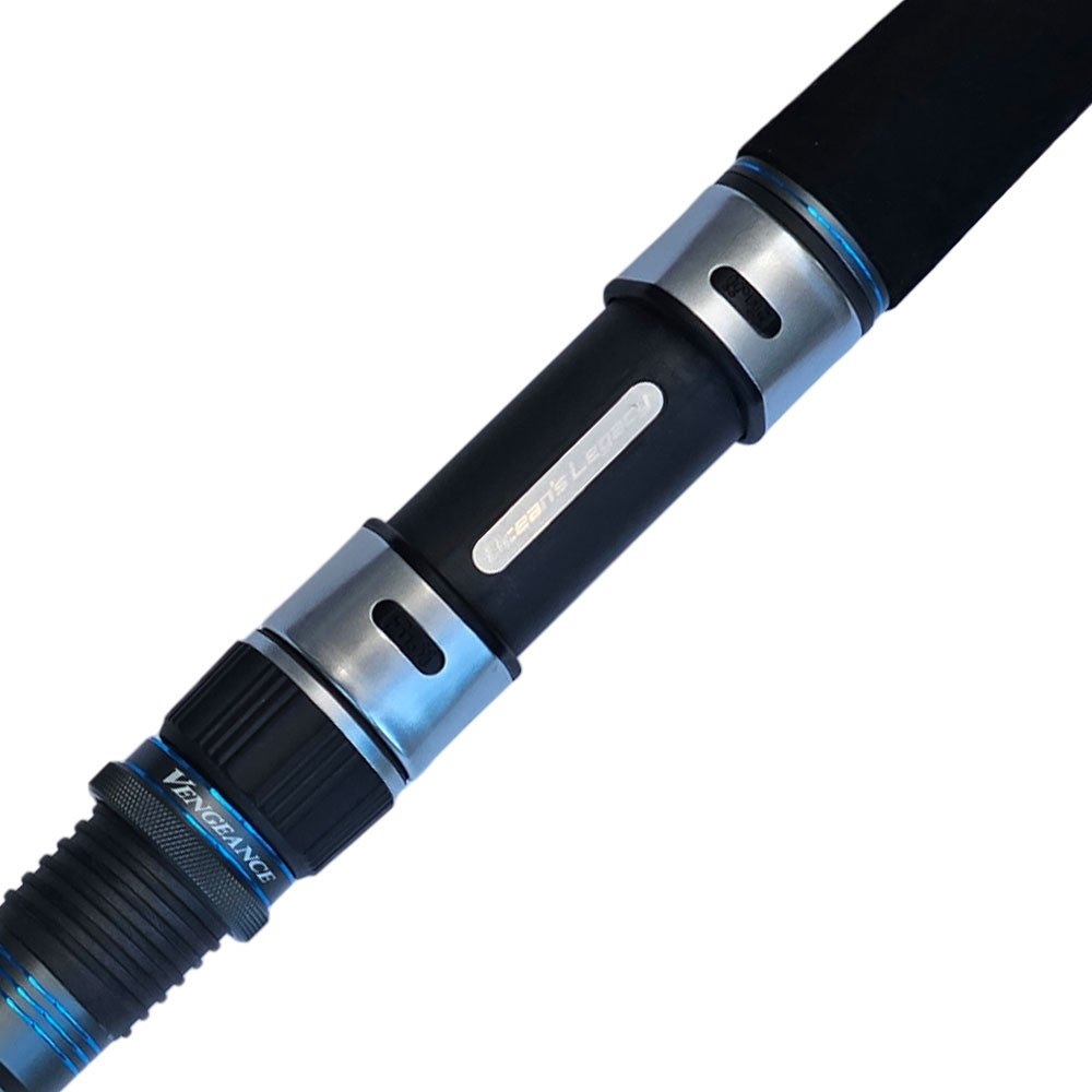 Ocean's Legacy Vengeance Mechanical Spin Jig Rod 5ft 2in PE4-8 1pc