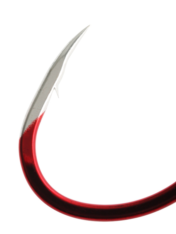 BKK Octopus Beak Hooks Red Bulk Pack Qty 25