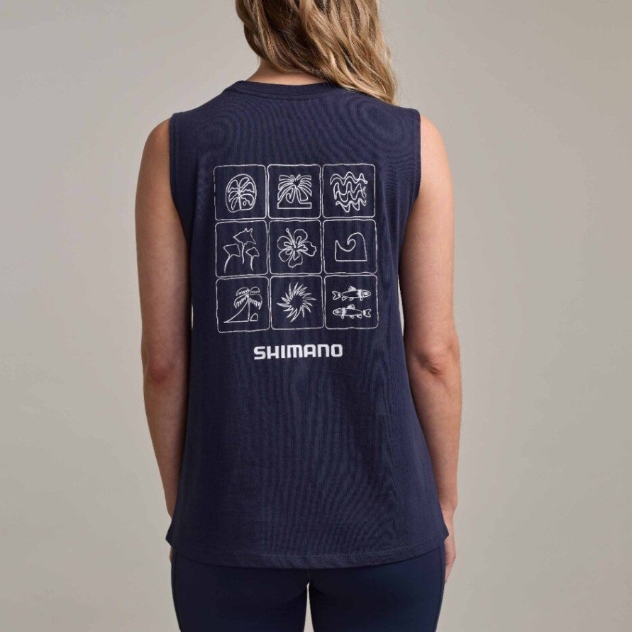 Shimano Ocean Vibes Womens Tank Top