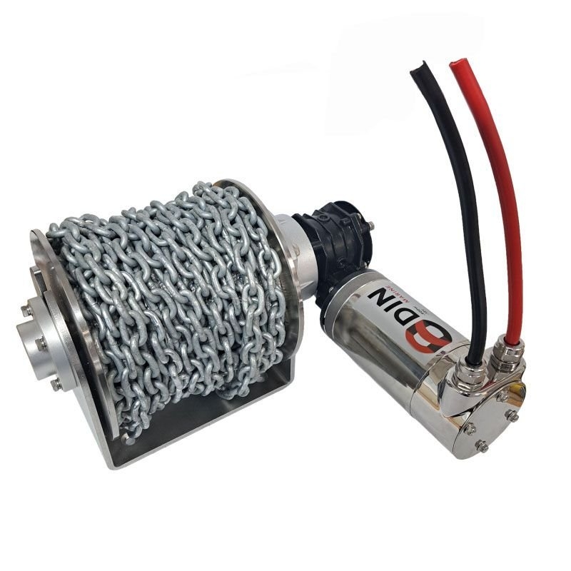 ODIN Marine 900 Stainless IP68 Waterproof Drum Winch 12V 900W