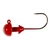 Z-Man OG Mushroom Jig Head 3/32oz Qty 4 Red