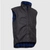 Styx Mill Oilskin Blue Check Wool Lined Province Vest Black M