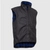 Styx Mill Oilskin Blue Check Wool Lined Province Vest Black 2XL