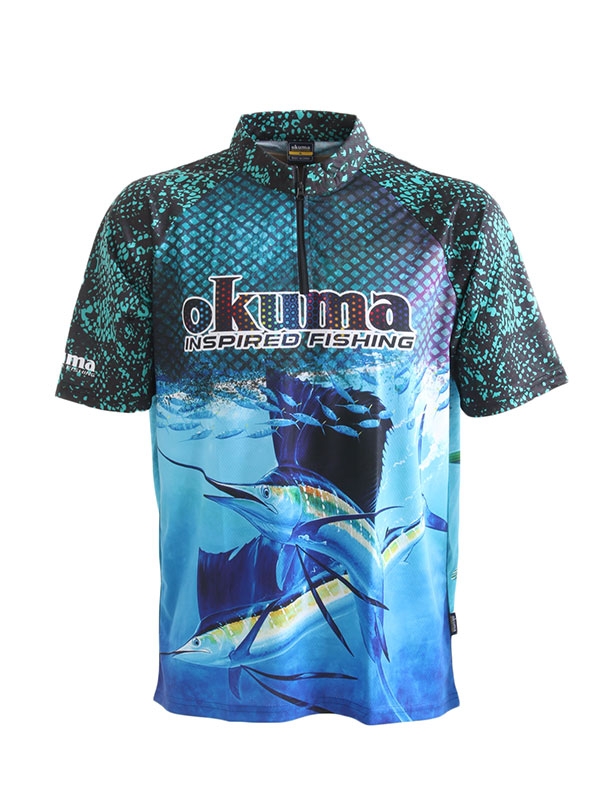Okuma Mahimahi Quick Dry UPF50 Fishing Jersey M