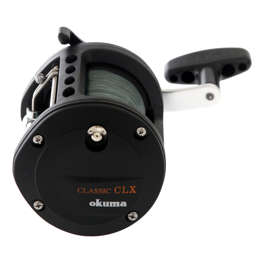 Okuma Classic CLX450 Levelwind Big Boat Combo with Line 6ft 10-15kg 1pc