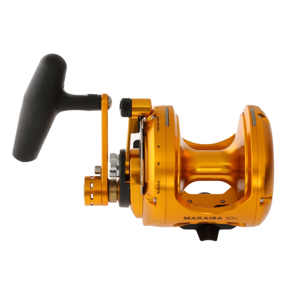 Okuma Makaira Gold 50 2-Speed Open Top Tournament Concept Game Combo 5ft 10in 24-37kg 1pc