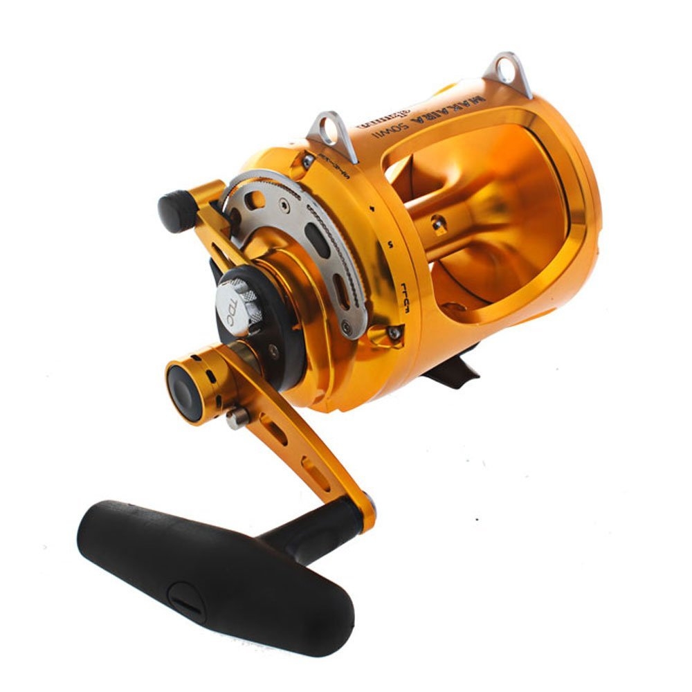 Okuma Makaira Gold 50W X-Factor II 2-Speed Game Combo 5ft 8in 24kg 1pc