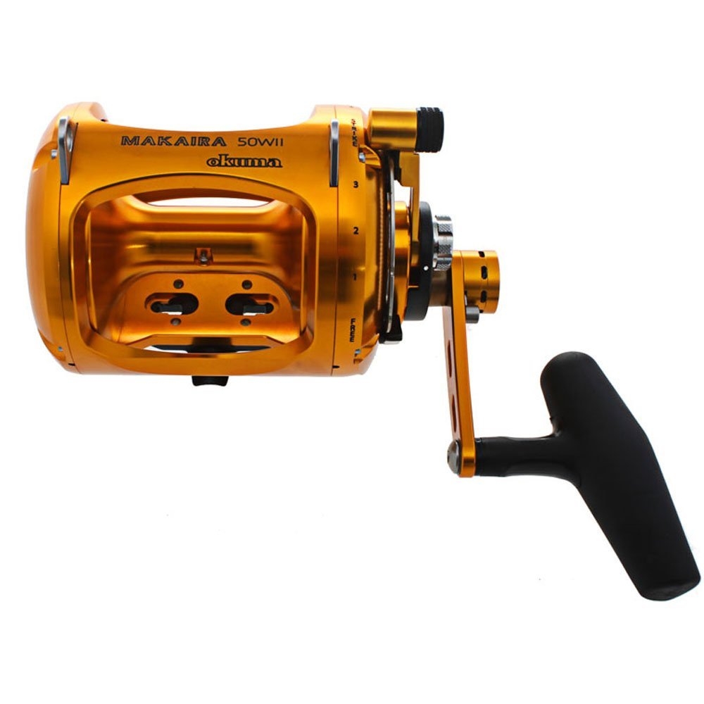 Okuma Makaira Gold 50W X-Factor II 2-Speed Game Combo 5ft 8in 24kg 1pc
