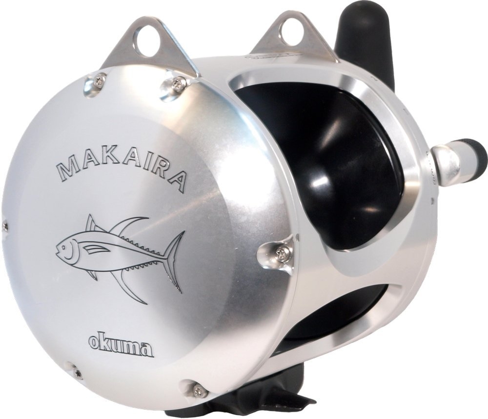 Okuma Makaira SEa 80 Wide 2-Speed Lever Drag Game Reel Matte Black