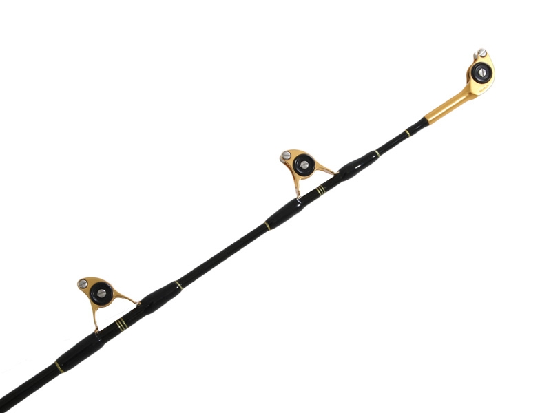 Okuma Makaira Stand-Up Game Rod with ALPS Bearing Rollers Black/Gold 5ft 8in 24kg 1pc