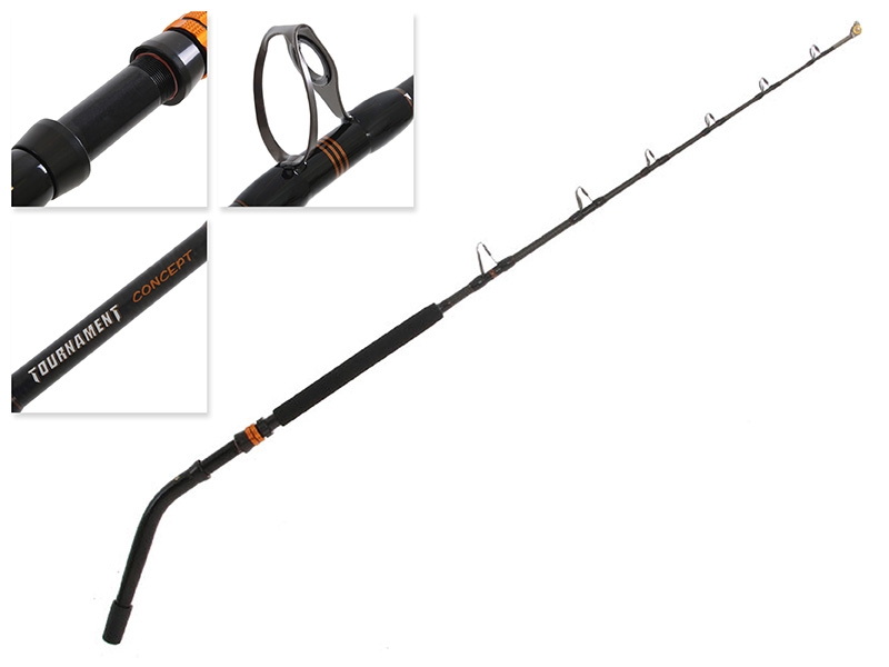 Okuma Tournament Concept Bent Butt Trolling Game Rod 5ft 10in 37-60kg 1pc
