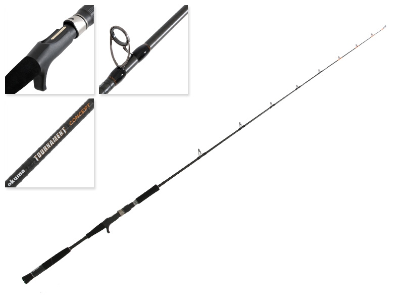 Okuma Tournament Concept Medium Heavy Overhead Rod 7ft 10-15kg 1pc