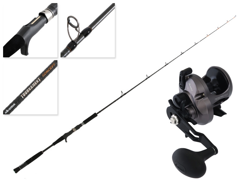 Okuma Tesoro TSR-5S Tournament Concept Boat Combo 7ft 10-15kg 1pc
