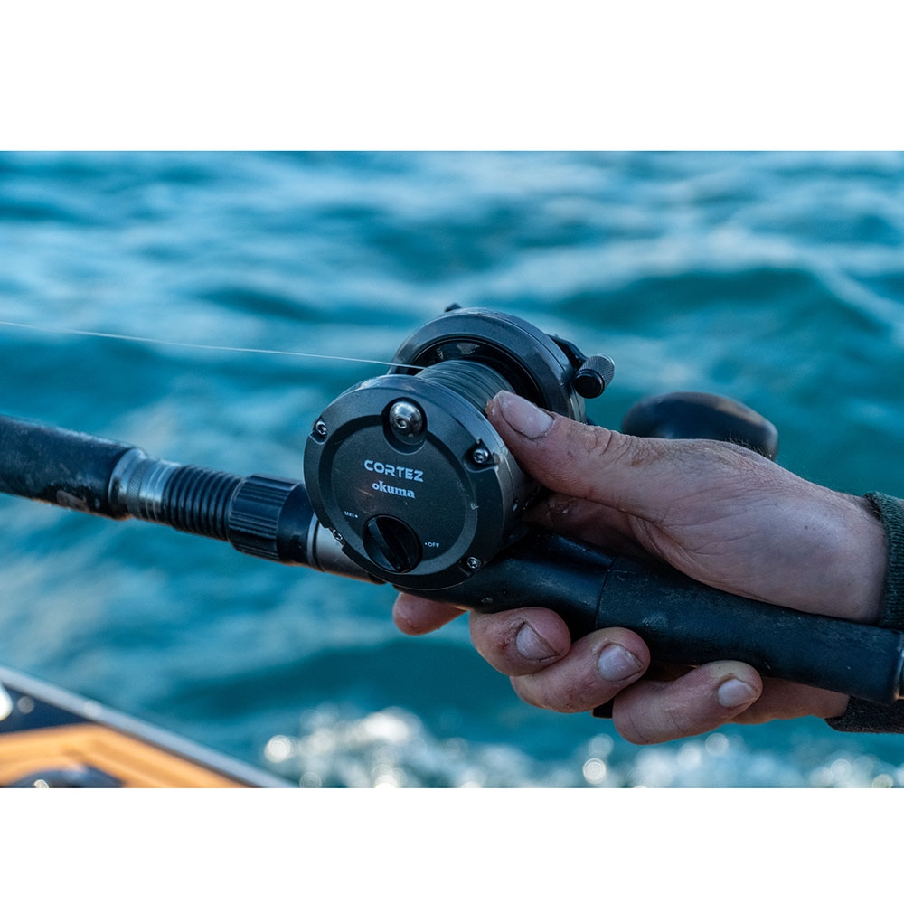 Okuma Cortez CZ-10CS Star Drag Overhead Reel with Braid